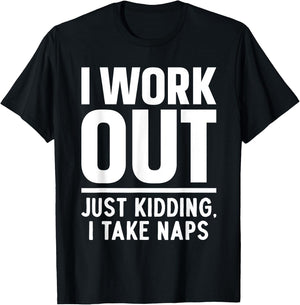 Funny Nap Art Women Work Out Sleep Napping Nap Lover T-Shirt - T-Shirt | Black