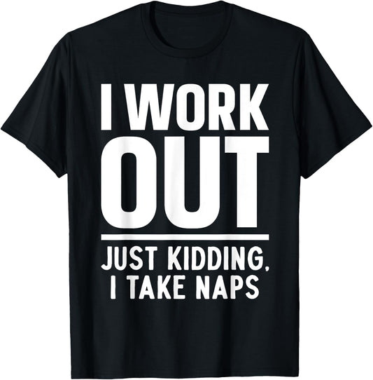 Funny Nap Art Women Work Out Sleep Napping Nap Lover T-Shirt - T-Shirt | Black