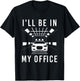 Auto Body In My Office - Car Spray Booth Automotive Painter T-Shirt - T-Shirt | Black