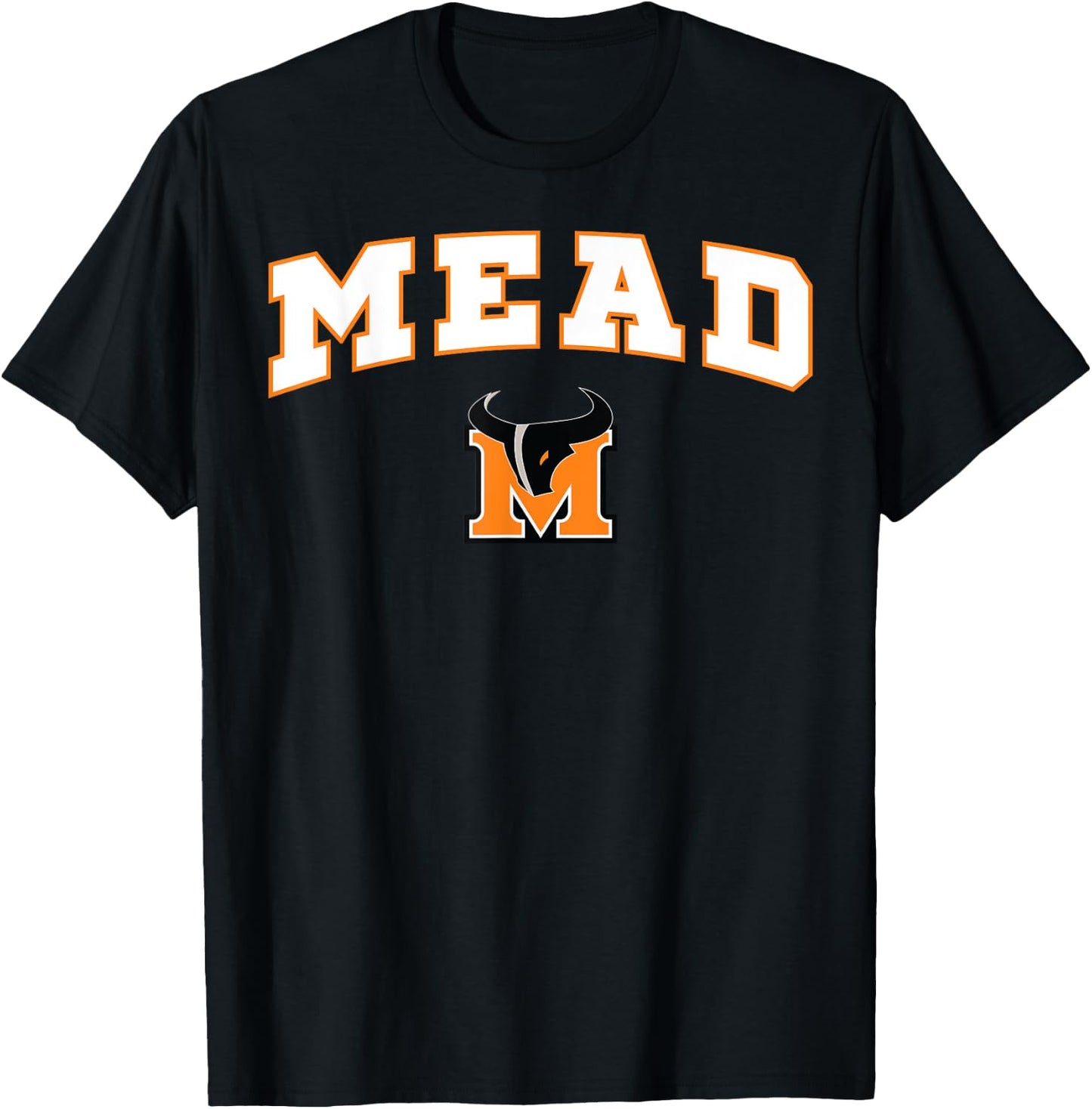Mead High School Mavericks C2 T-Shirt - T-Shirt | Black