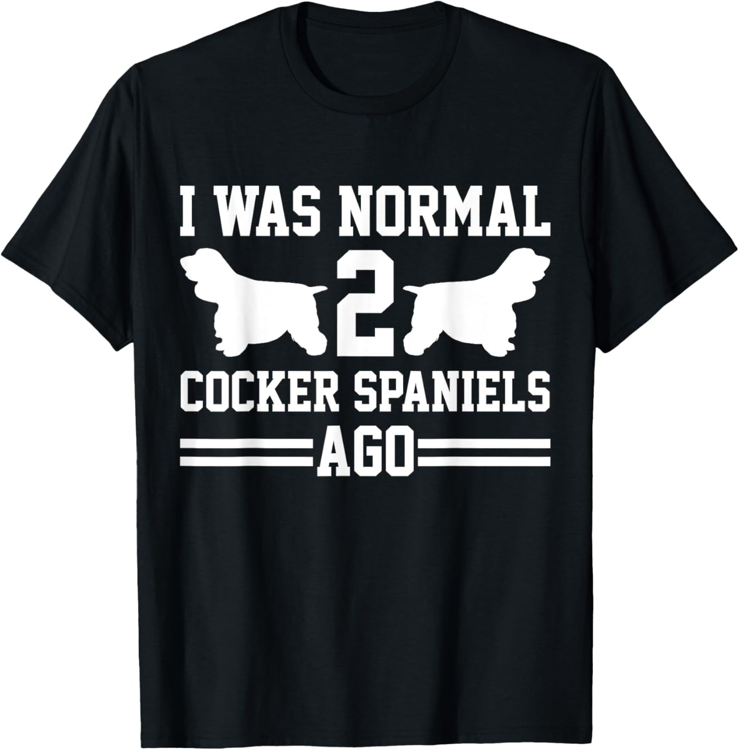 Cocker Spaniel T-Shirt - T-Shirt | Black