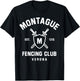 Montague Fencing Club - Shakespeare - Romeo Juliet T-Shirt - T-Shirt | Black