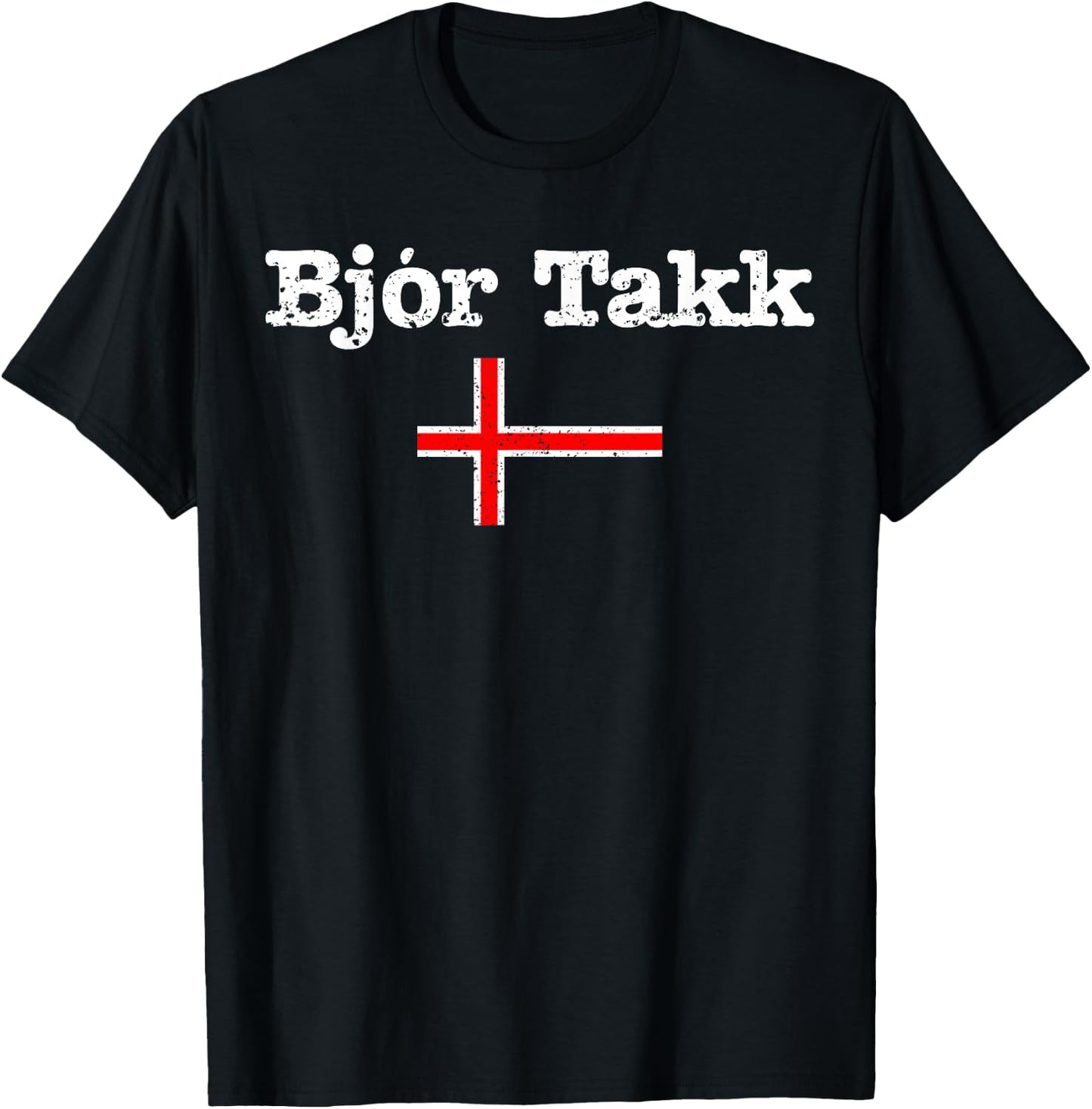 Funny Icelandic Bjor Takk Beer Please Drinker Gift Men Women T-Shirt - T-Shirt | Black