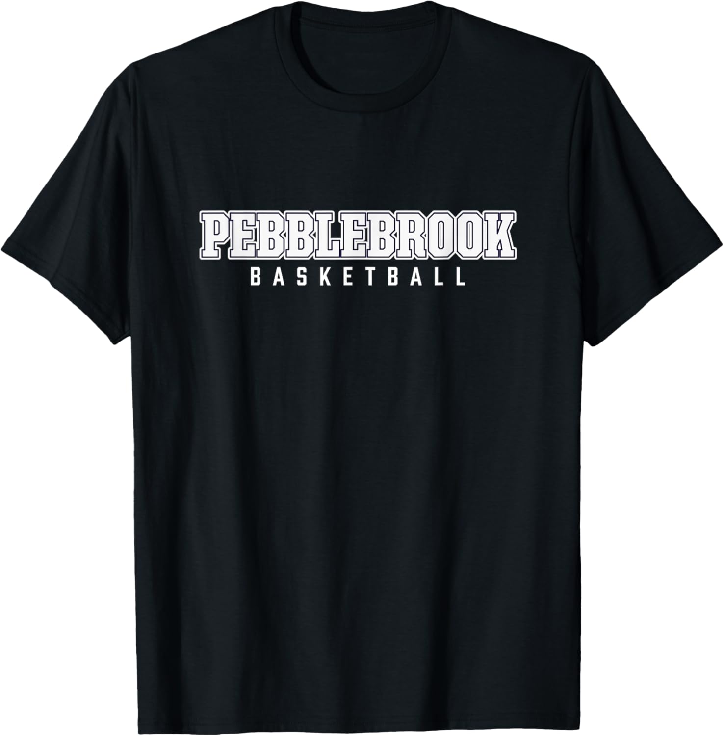 Pebblebrook High School Basketball T-Shirt - T-Shirt | Black