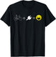 EBike Equation E Bike Electric Bicycle Pedelec Cyclist T-Shirt - T-Shirt | Black