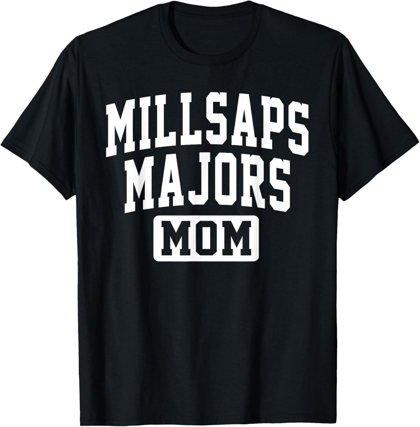 Millsaps College Majors Mom Mother Arch Vintage Family Women T-Shirt - T-Shirt | Black
