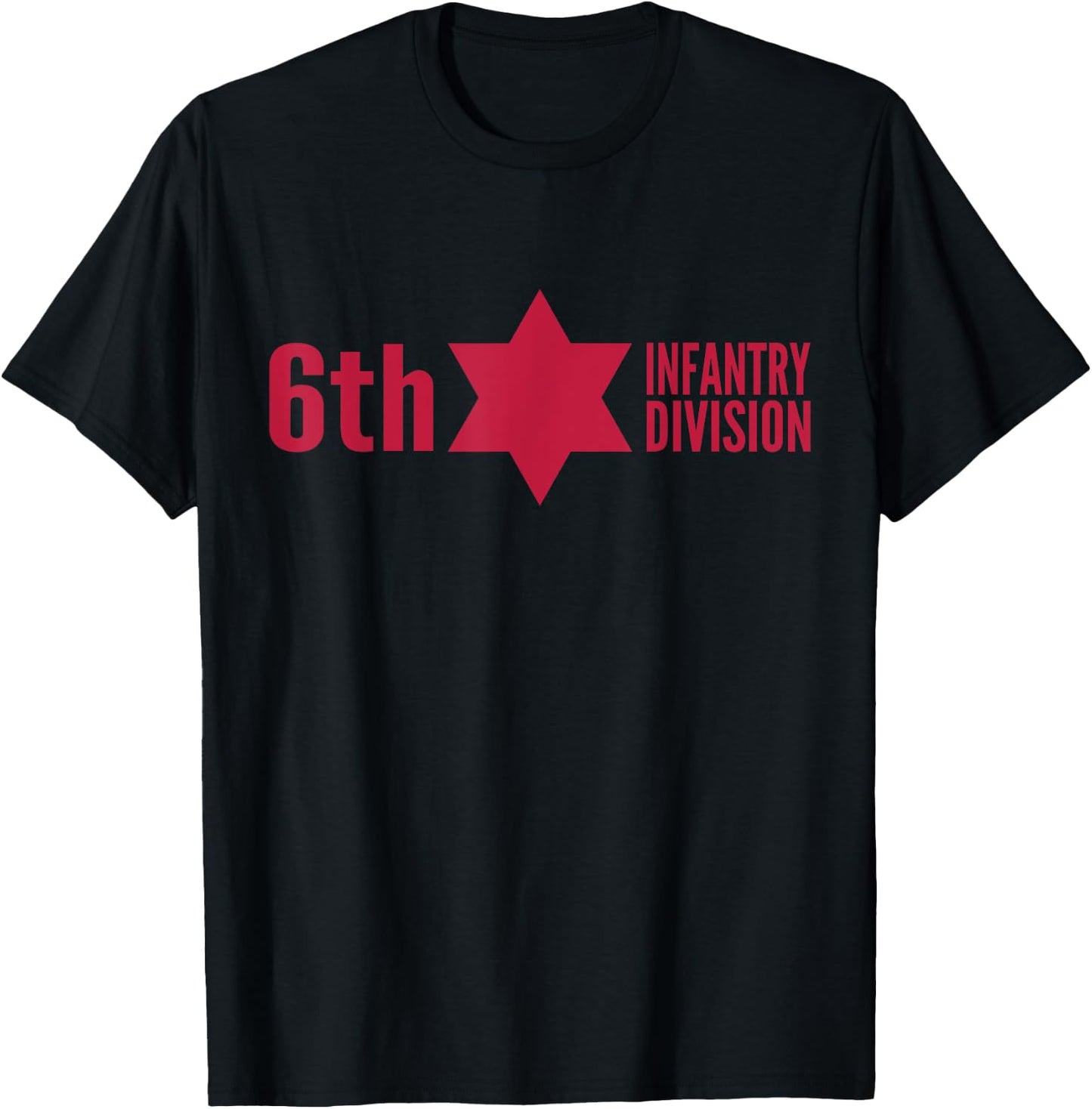 6th Infantry Division Sixth Army T-Shirt - T-Shirt | Black