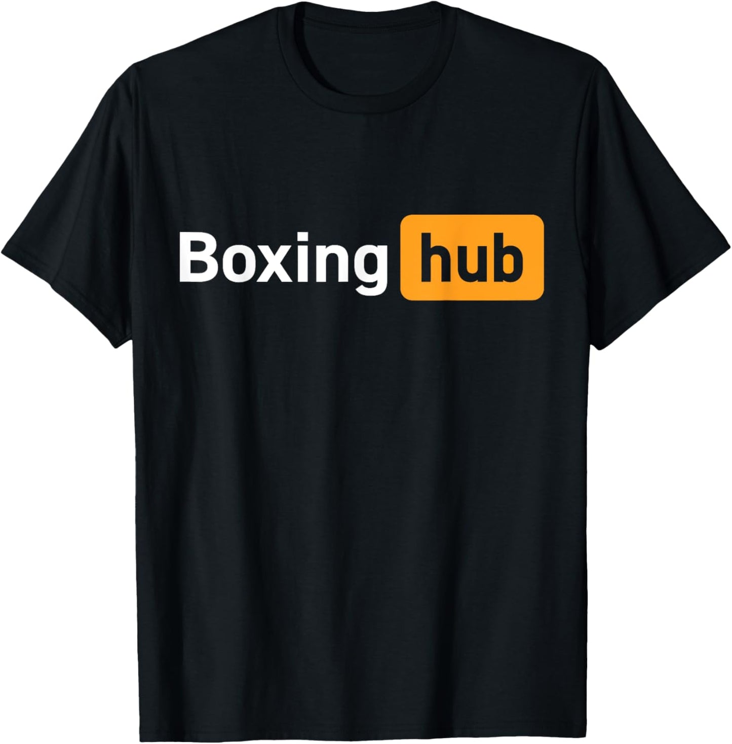Boxing Hub Funny Cute Adult Novelty Gym Boxing T-Shirt - T-Shirt | Black