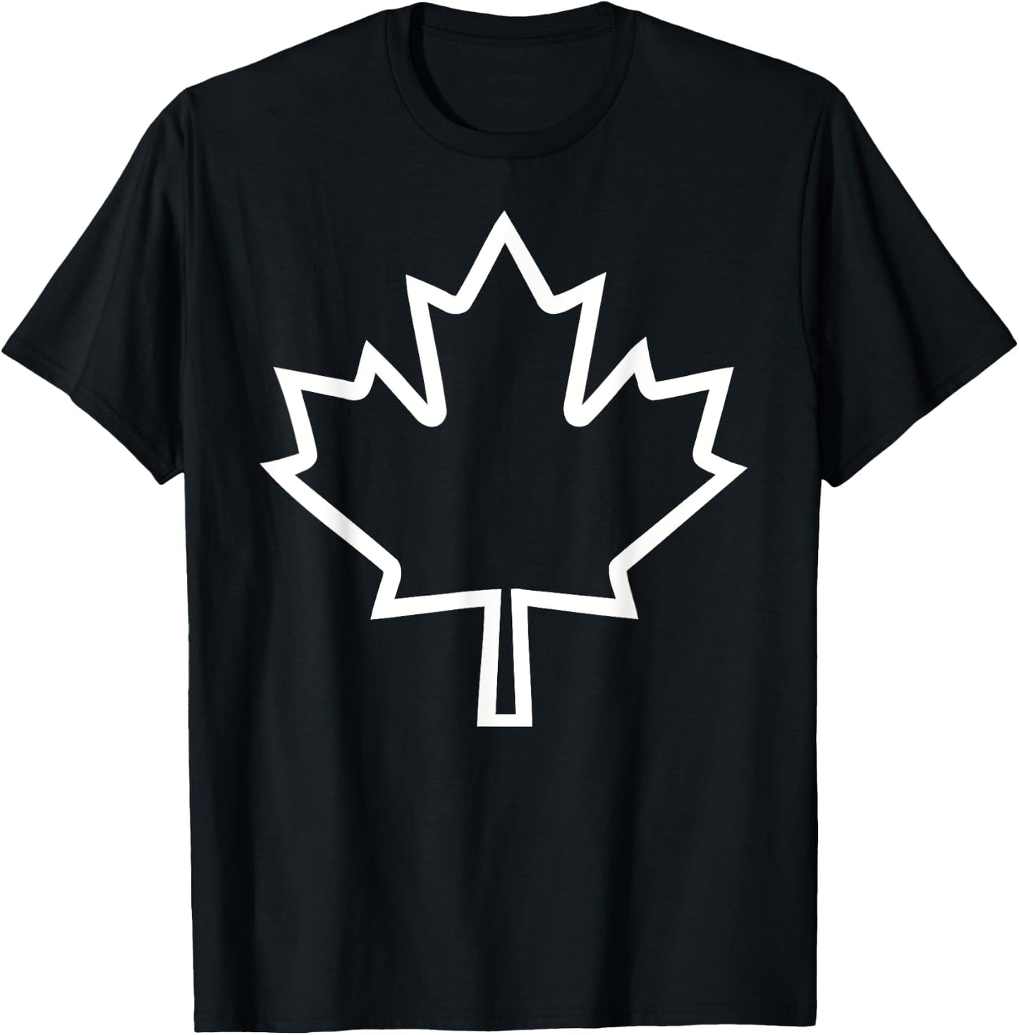 Canadian maple leaf T-Shirt - T-Shirt | Black