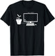 I Am Root Nerdy Geeky PC Computer & Plant Gardening Graphic T-Shirt - T-Shirt | Black