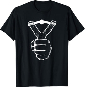 Slingshot Hunter T-Shirt - T-Shirt | Black