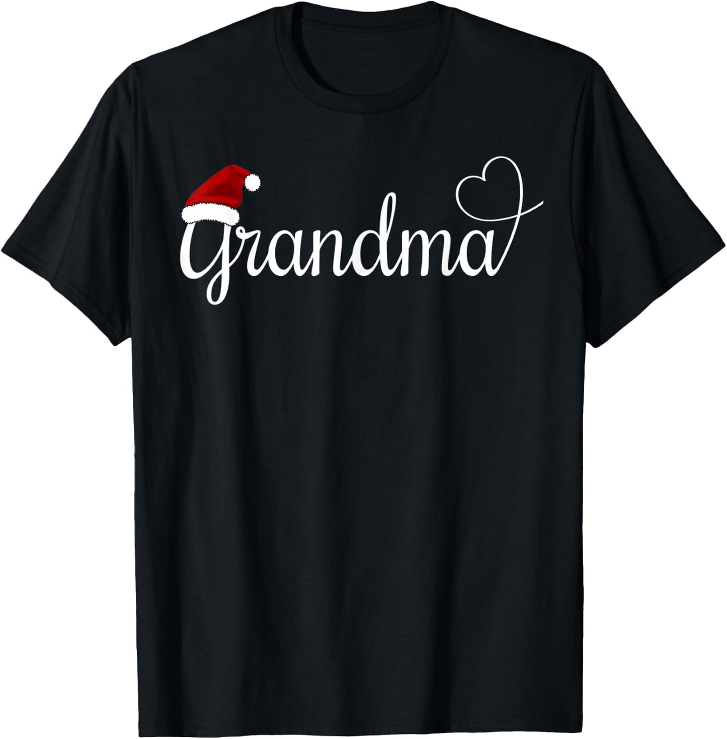 Christmas Grandma T-Shirt - T-Shirt | Black