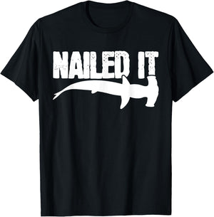 Hammerhead Shark Marine Biologist Funny Gift T-Shirt - T-Shirt | Black