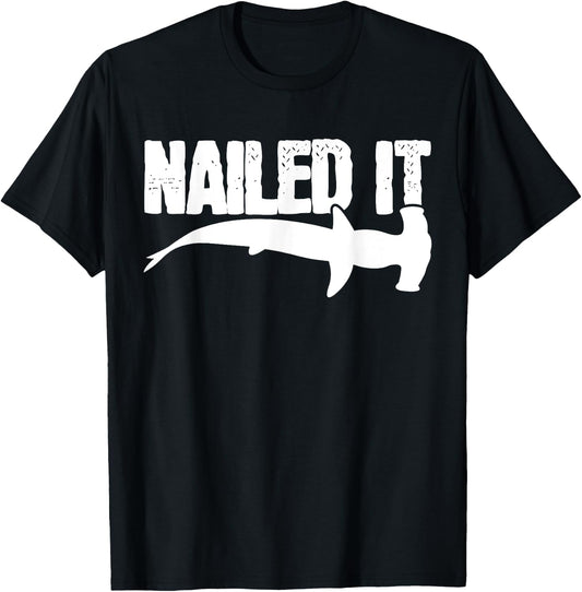Hammerhead Shark Marine Biologist Funny Gift T-Shirt - T-Shirt | Black