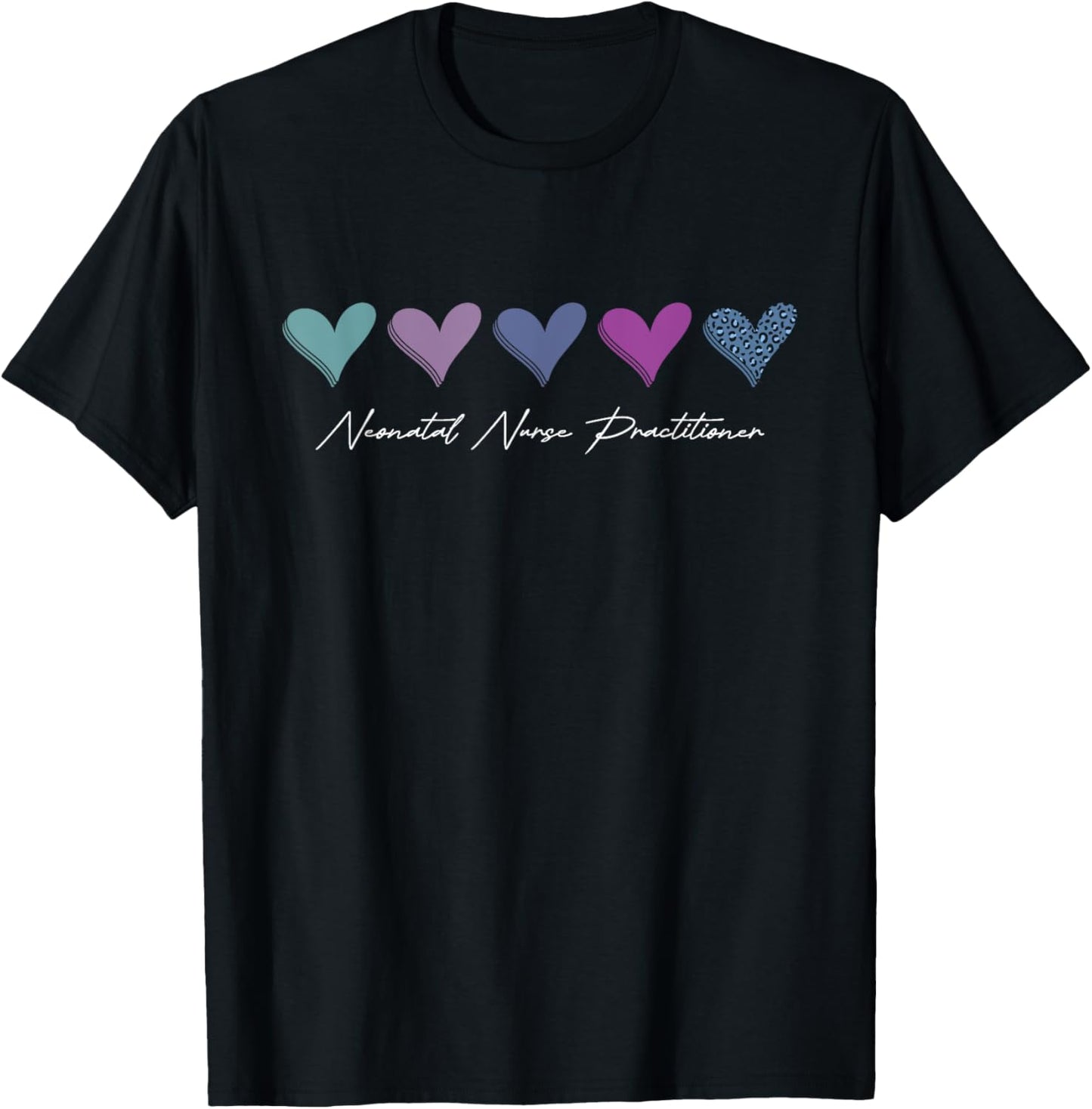 Neonatal Nurse Practitioner Funny NICU Nursing Graduation T-Shirt - T-Shirt | Black