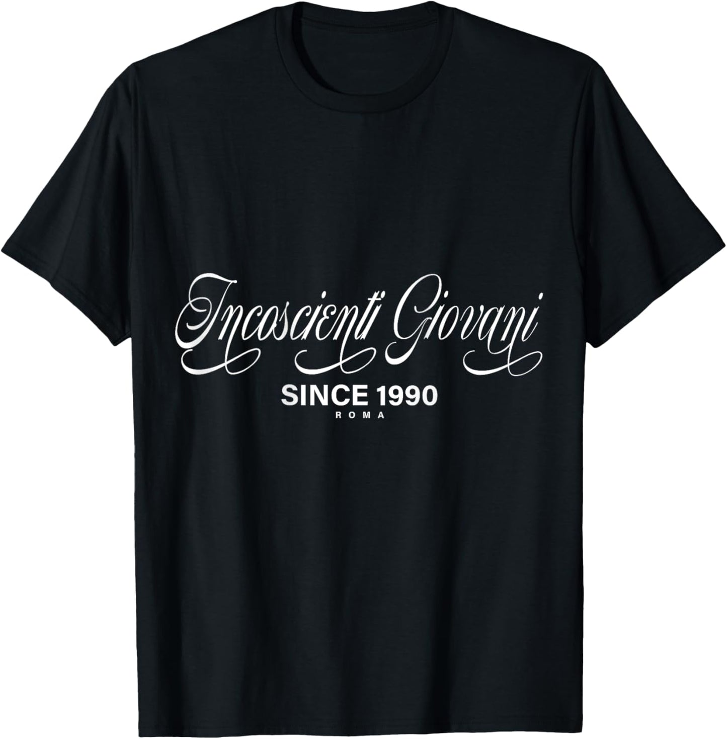 Inconscient Jeune since 1990 Rome T-Shirt - T-Shirt | Black