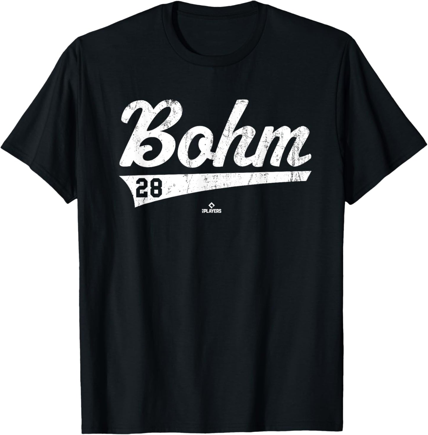 Vintage Gameday Alec Bohm Philadelphia MLBPA T-Shirt - T-Shirt | Black