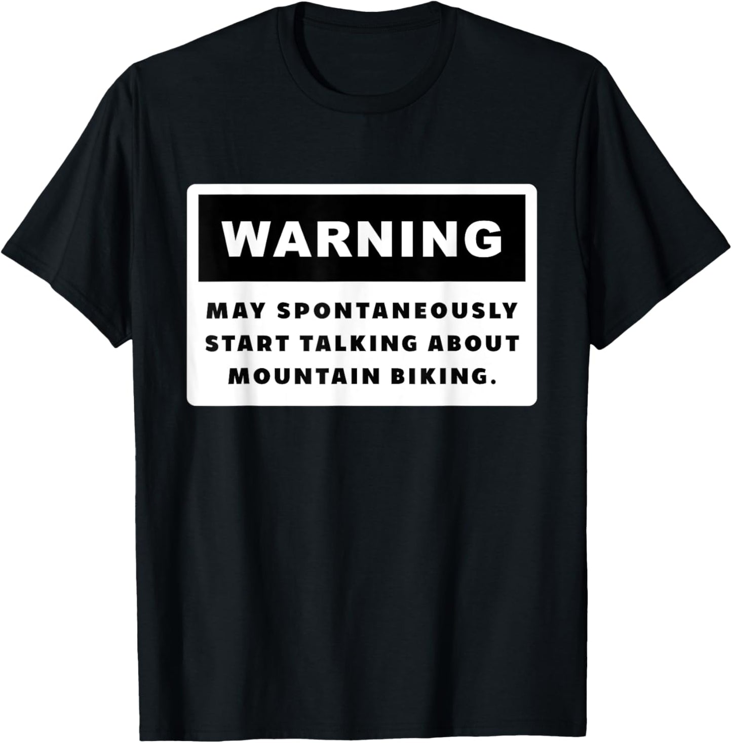 Funny MTB Mountain Bike T-Shirt - T-Shirt | Black