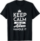 Keep Calm And Let Allen Handle It Name Allen T-Shirt - T-Shirt | Black