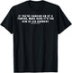 If You're Hanging On By A Thread Make Sure It's The Hem T-Shirt - T-Shirt | Black