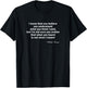 Funny Quote, What You Heard is Not What I Meant T-Shirt - T-Shirt | Black