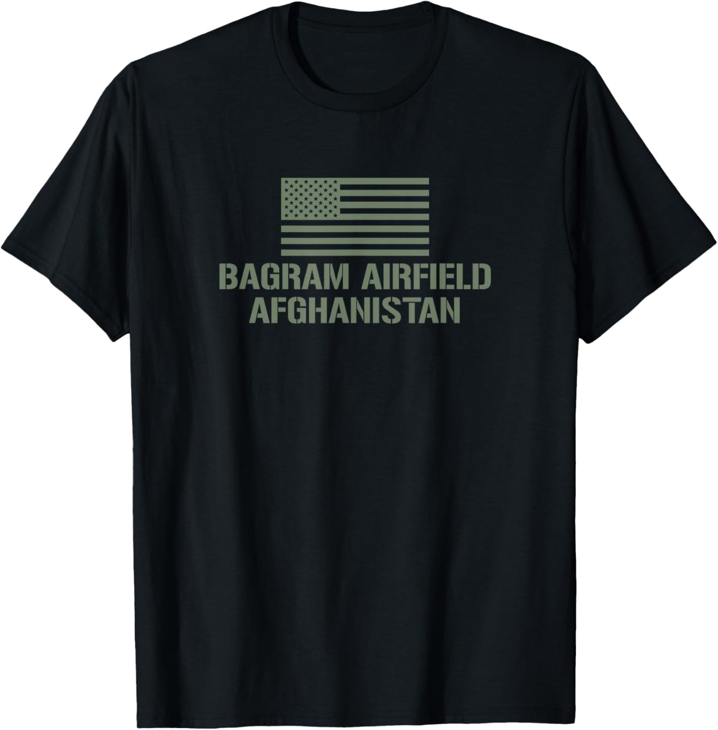 Bagram Airfield T-Shirt - T-Shirt | Black