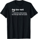 Dogtrovert Funny Sarcastic Dog Lover Design T-Shirt - T-Shirt | Black