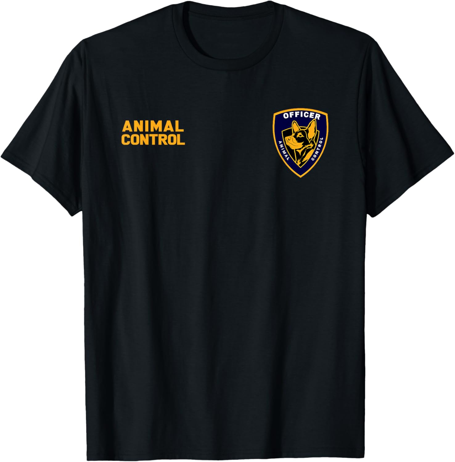 Animal Control & Rescue Officer Wildlife Control Operator T-Shirt - T-Shirt | Black