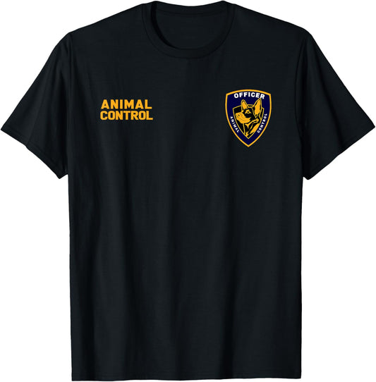 Animal Control & Rescue Officer Wildlife Control Operator T-Shirt - T-Shirt | Black