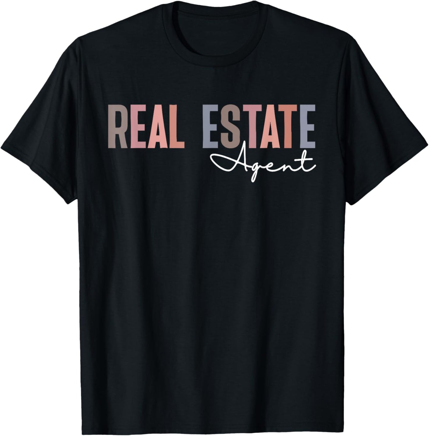 Real Estate Agent Realtor Investor Home Broker T-Shirt - T-Shirt | Black