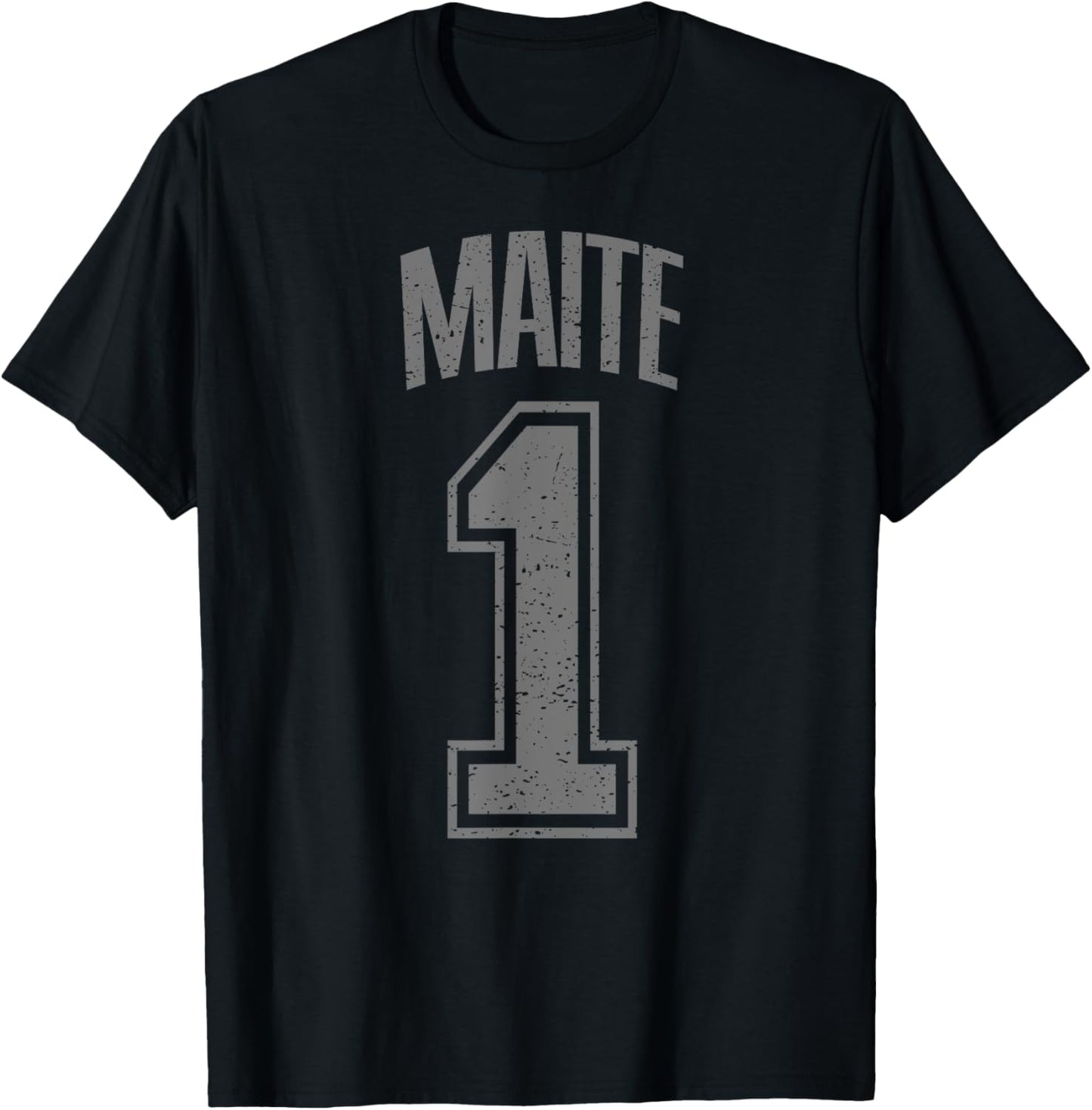 Maite Supporter Number 1 Größter Fan T-Shirt - T-Shirt | Black