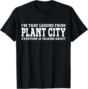 Plant City Hometown FL Florida Home Roots City Plant City T-Shirt - T-Shirt | Black