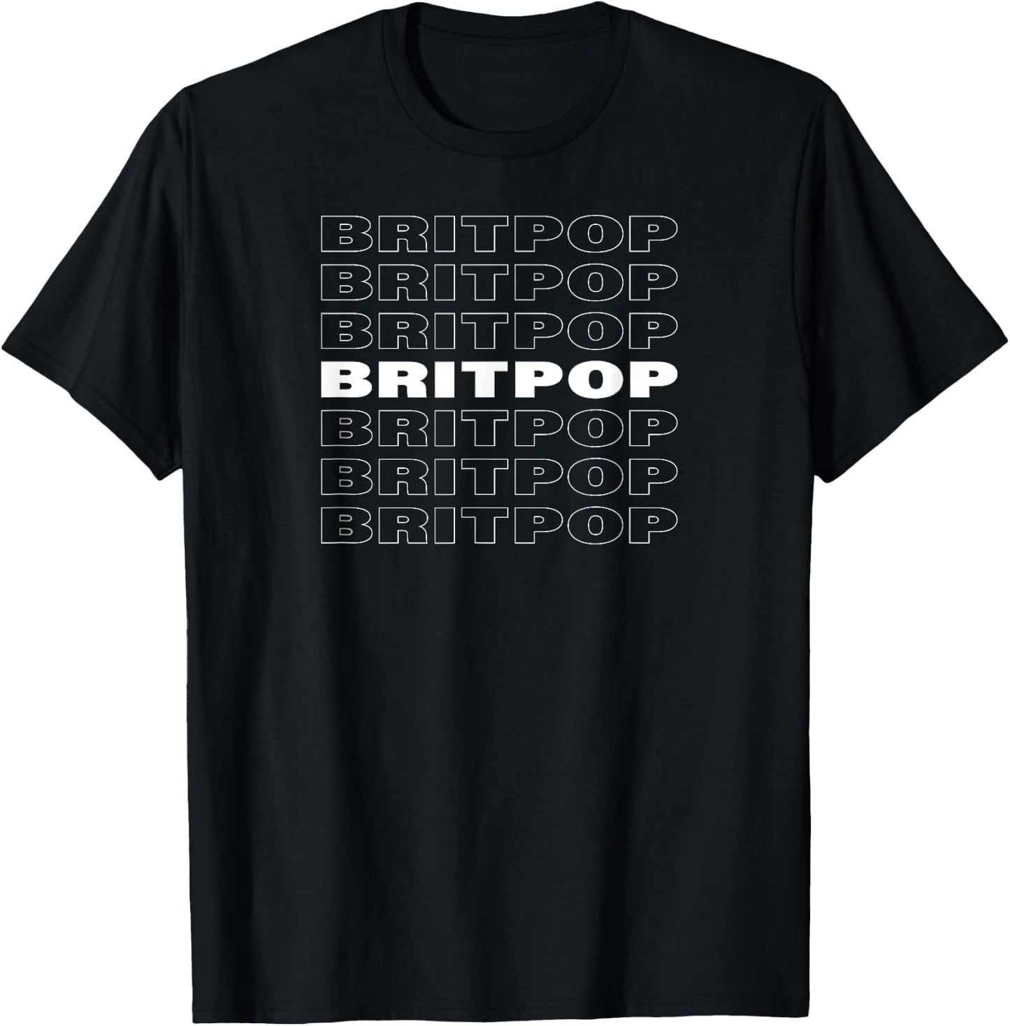 Britpop T-Shirt - T-Shirt | Black