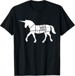 Butcher Cuts - Unicorn T-Shirt - T-Shirt | Black