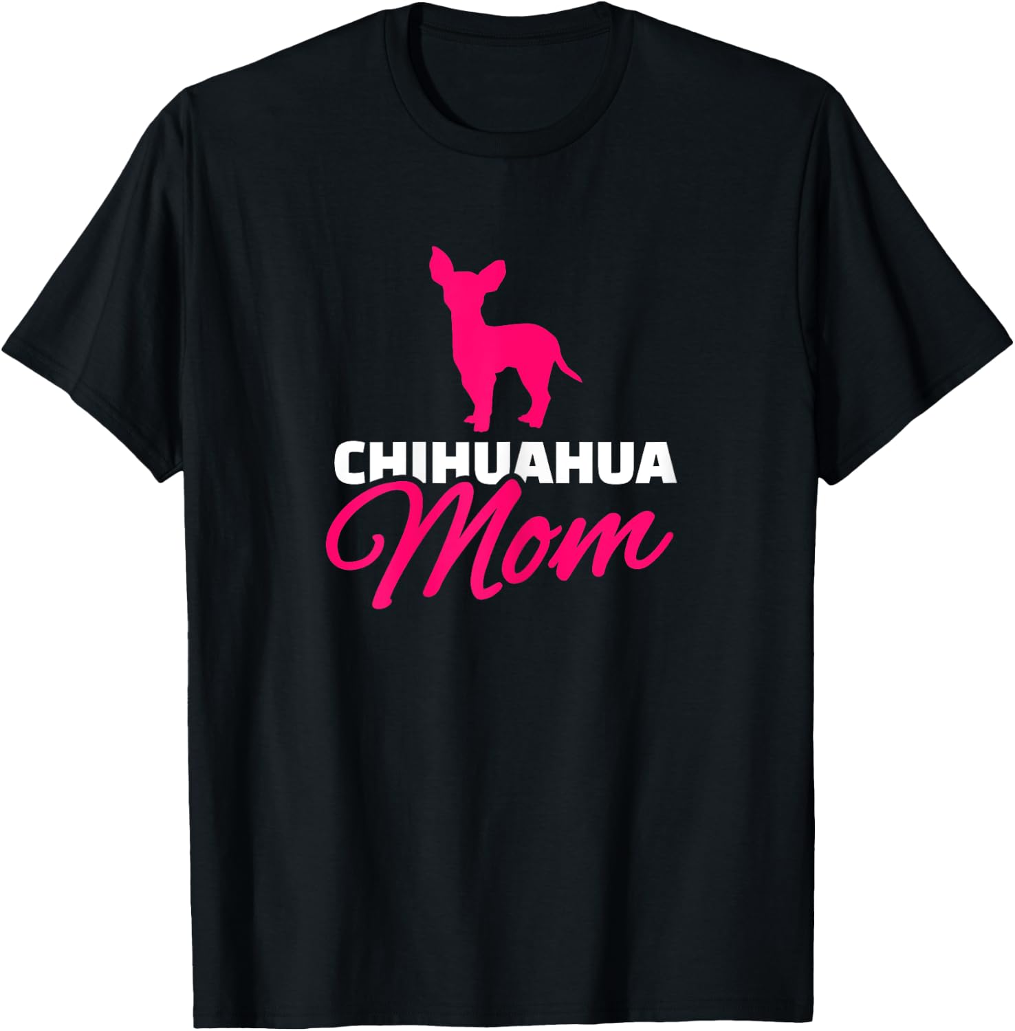 Chihuahua mom T-Shirt - T-Shirt | Black
