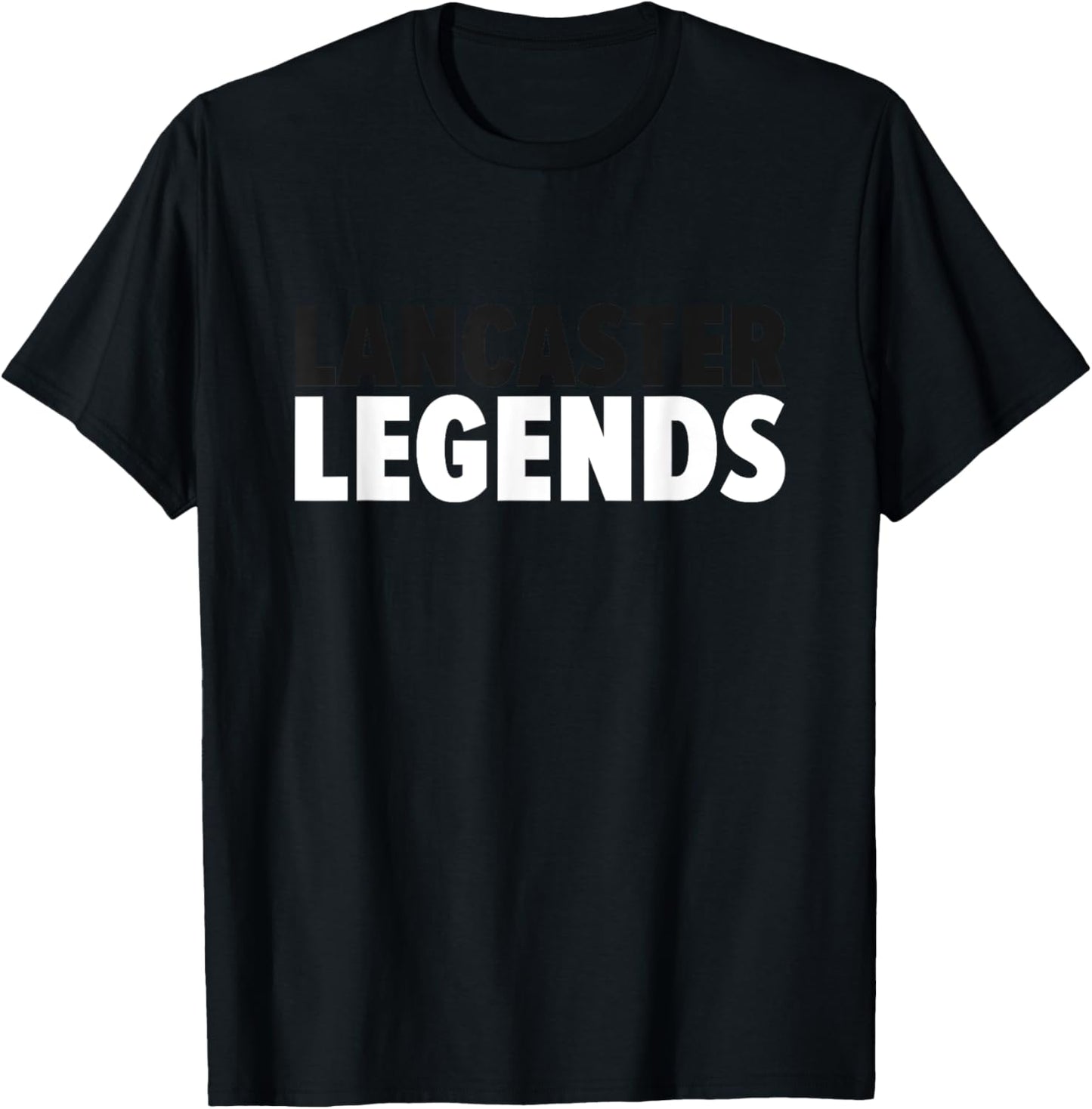Lancaster Legends Bold T-Shirt - T-Shirt | Black
