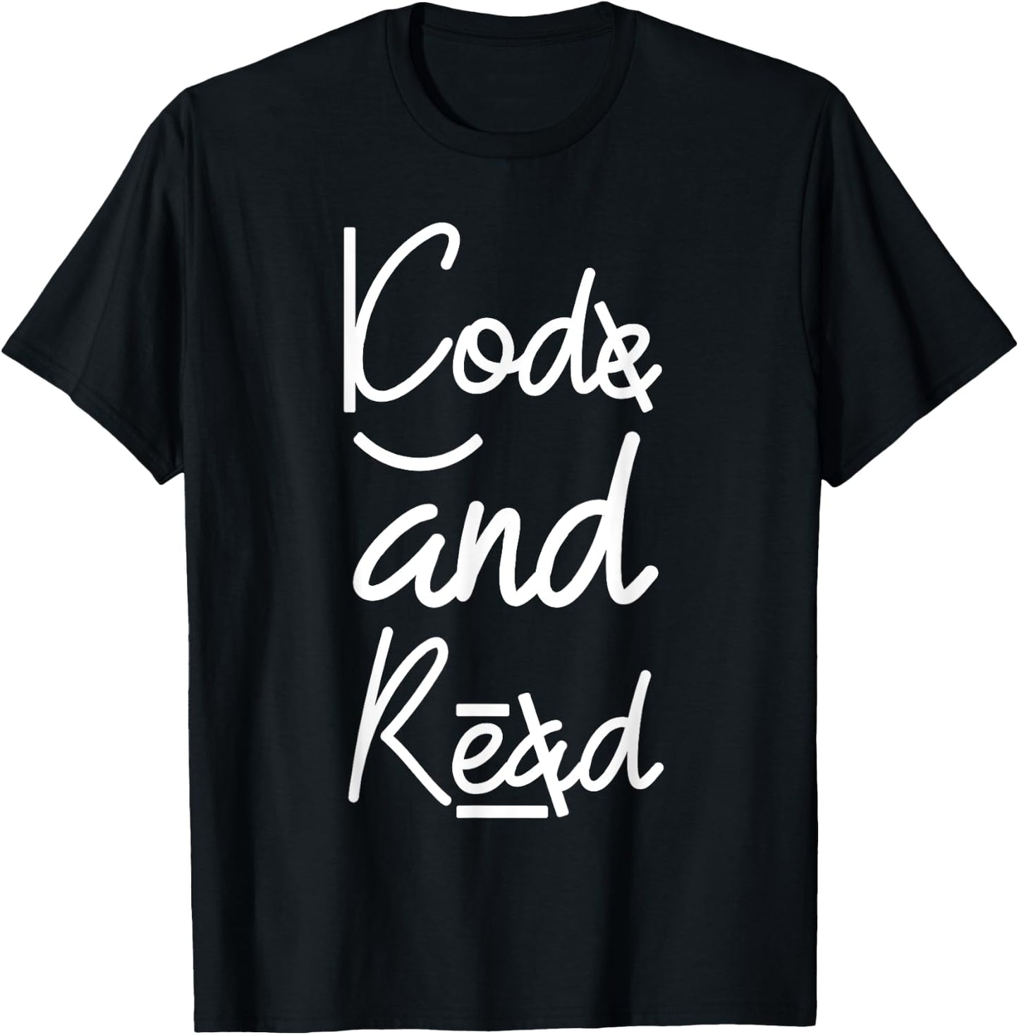 Code And Read Dyslexia Learning Disability Dyslexic T-Shirt - T-Shirt | Black