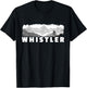 Whistler British Columbia Canada Mountain Biking MTB Cycling T-Shirt - T-Shirt | Black
