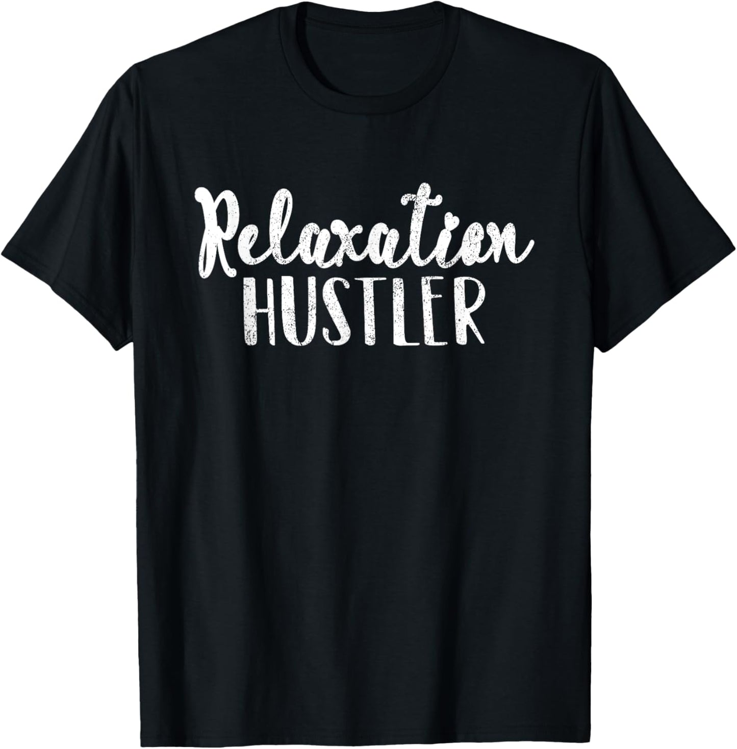 Vintage Relaxation Hustler Massage Therapist Massage LMT T-Shirt - T-Shirt | Black