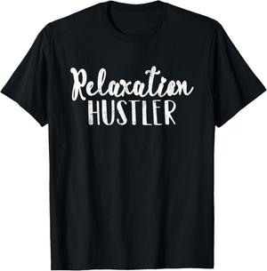 Vintage Relaxation Hustler Massage Therapist Massage LMT T-Shirt - T-Shirt | Black