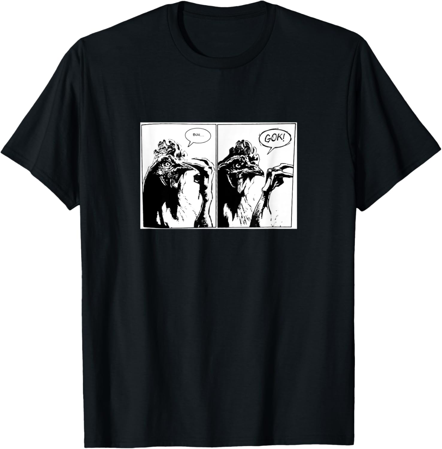 Buh Gok chicken T-Shirt - T-Shirt | Black