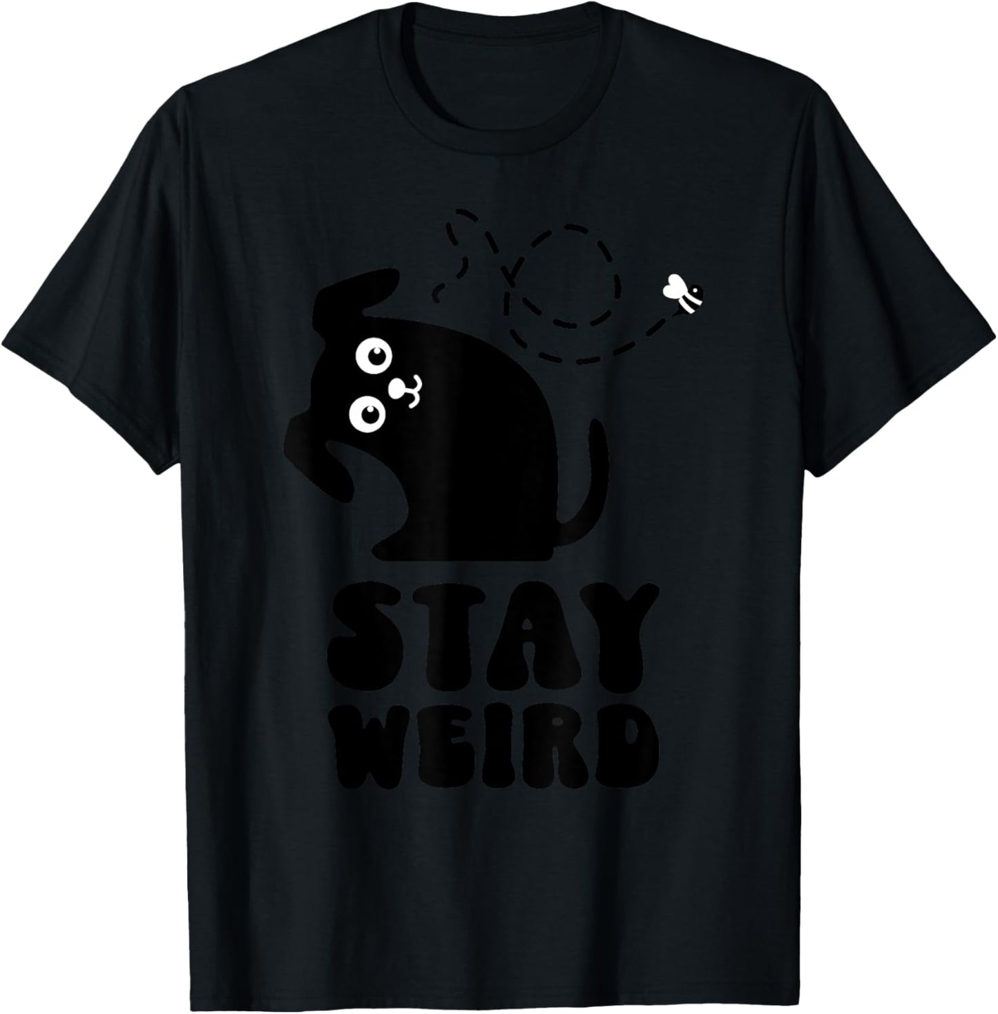 Weird Dog - Dog Mom - Dog Dad - Dog Lover T-Shirt - T-Shirt | Black