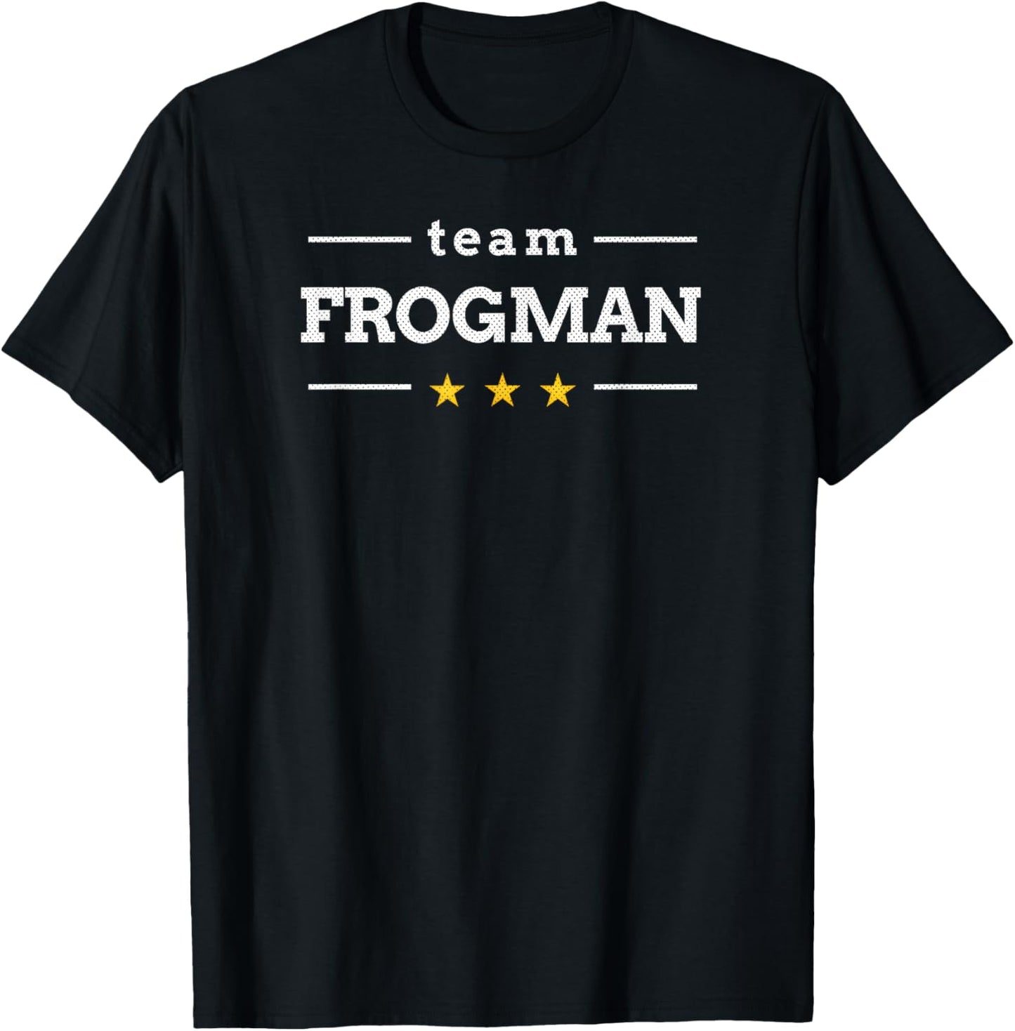 Team Frogman Military Operations T-Shirt - T-Shirt | Black
