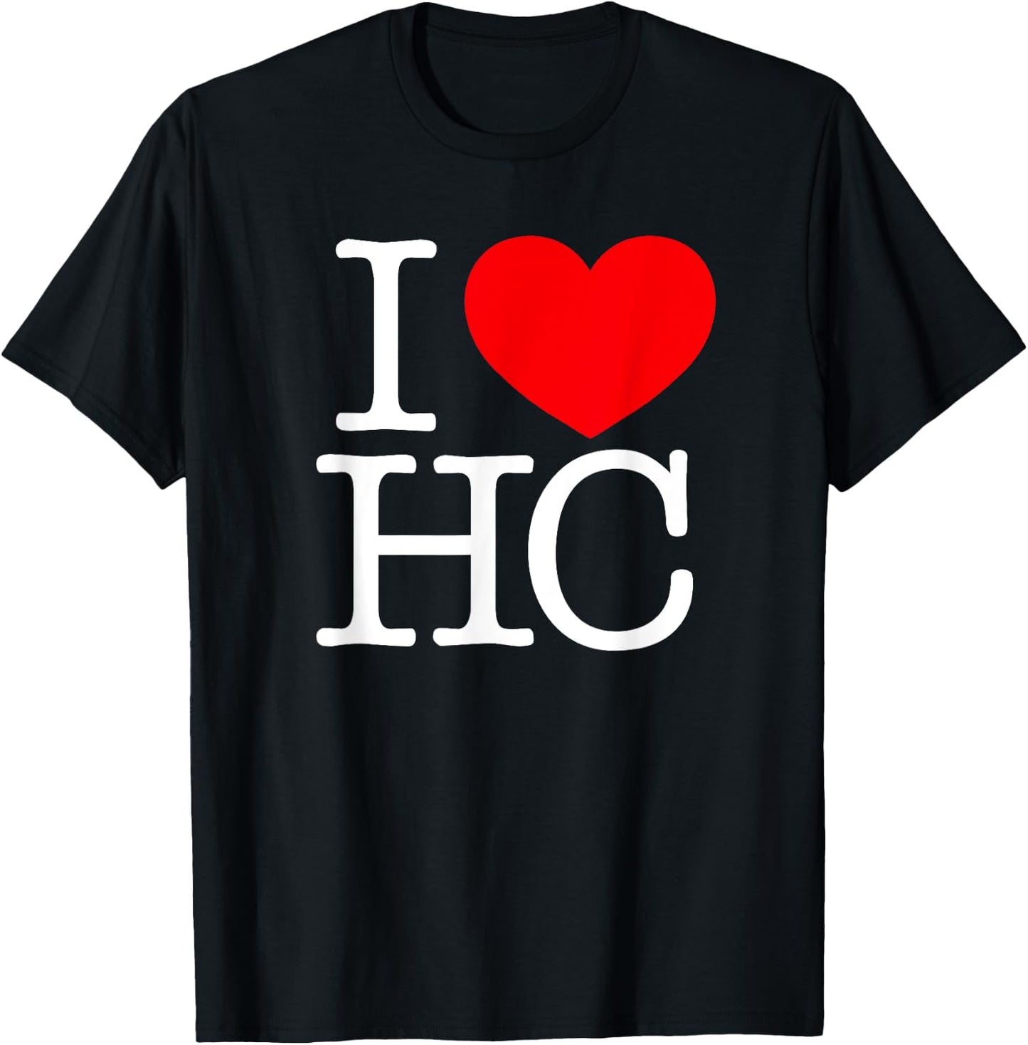 I Love (Heart) HC T-Shirt - T-Shirt | Black