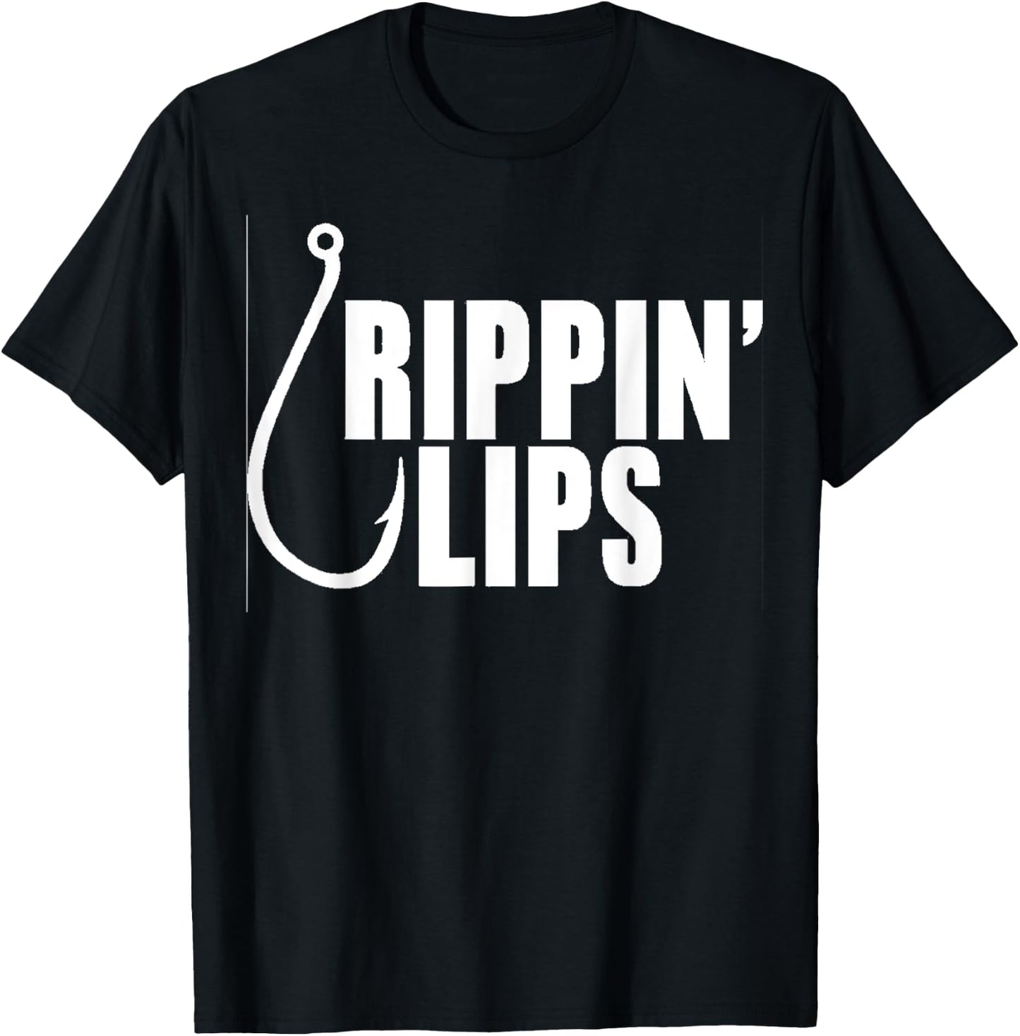 Rippin Lips Fishing T-Shirt - T-Shirt | Black