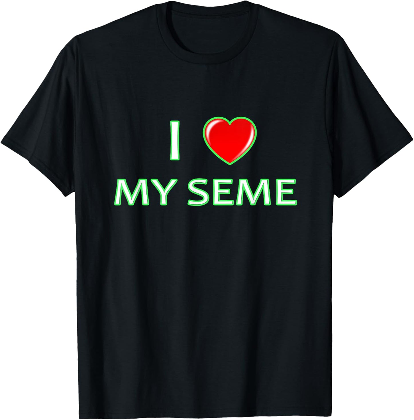 I My love my Seme grea for Gay Yaoi Anime T-Shirt - T-Shirt | Black