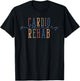 Cardiopulmonary Rehab Cardio Pulmonary Nurse RN Grad Graduat T-Shirt - T-Shirt | Black