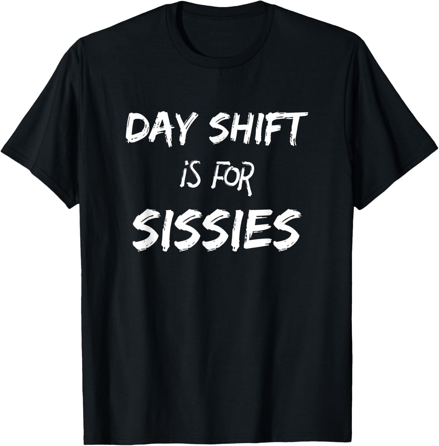 Night Shift Workers Gift, Funny Midnight Shift Gifts T-Shirt - T-Shirt | Black