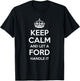 FORD Funny Surname Family Tree Birthday Reunion Gift T-Shirt - T-Shirt | Black