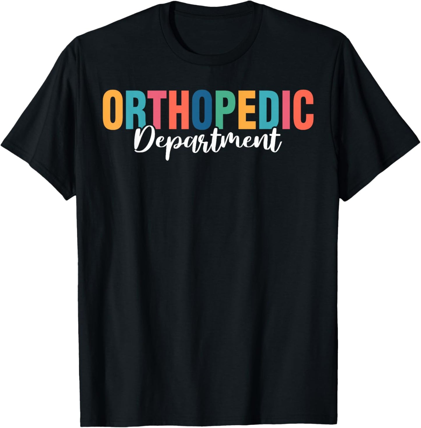 Orthopedic Department Orthopedist Surgery Surgeon Graphic T-Shirt - T-Shirt | Black